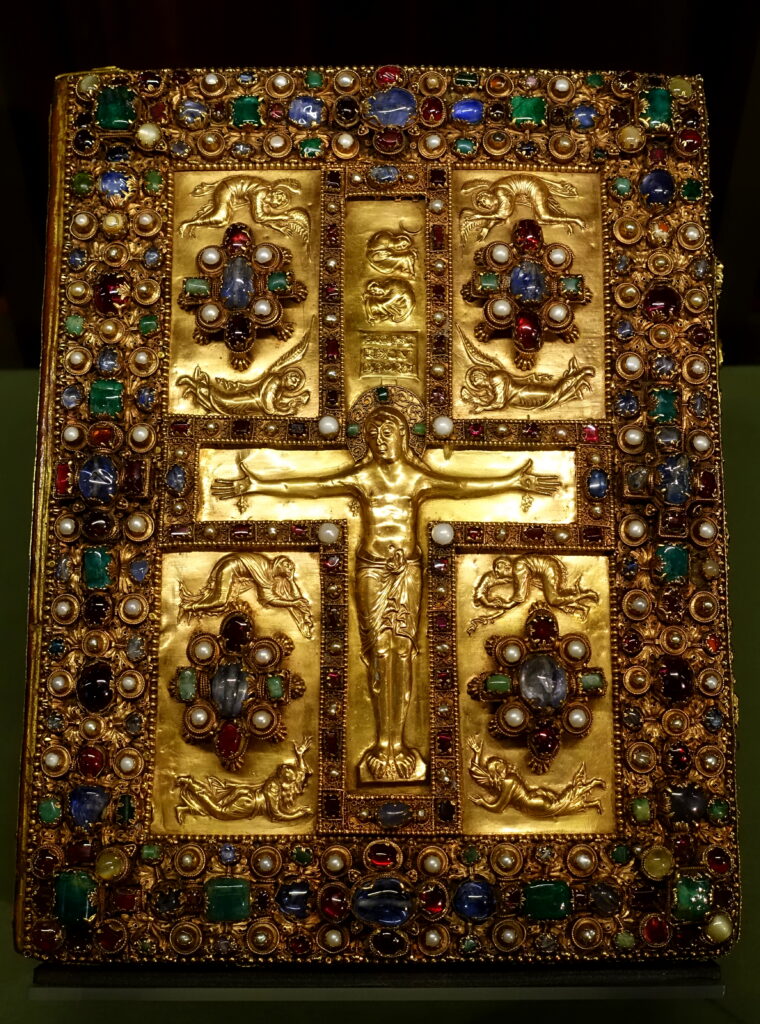 Lindau gospels gold